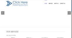 Desktop Screenshot of clickheresolutions.com